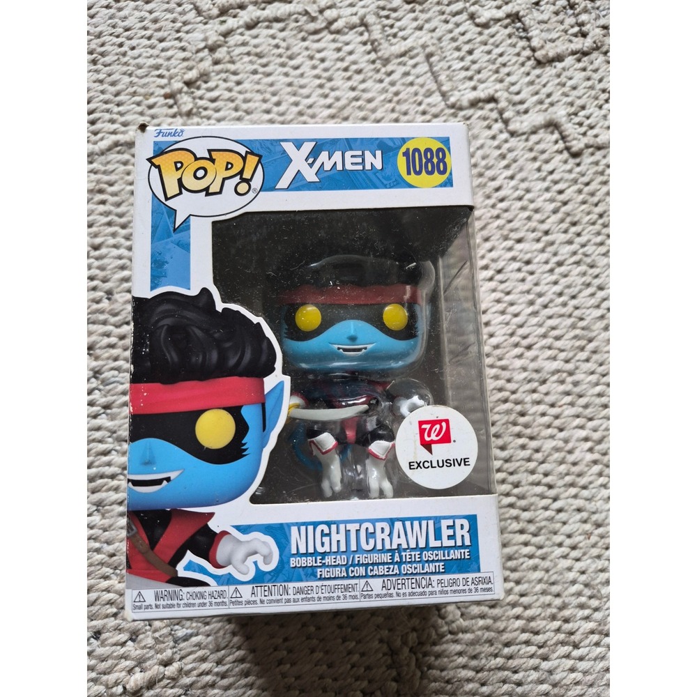 Funko Pop Marvel X-Men Nightcrawler 1088 Walgreens Exclusive Bobble-Head Figure